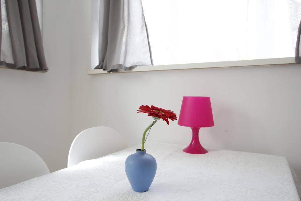 Sunny Apartment At Rostock - Pink Екстер'єр фото